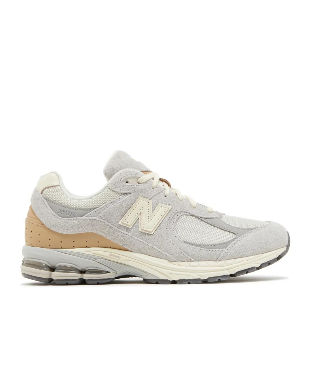 NEW BALANCE Бежевые замшевые кроссовки, фото 1