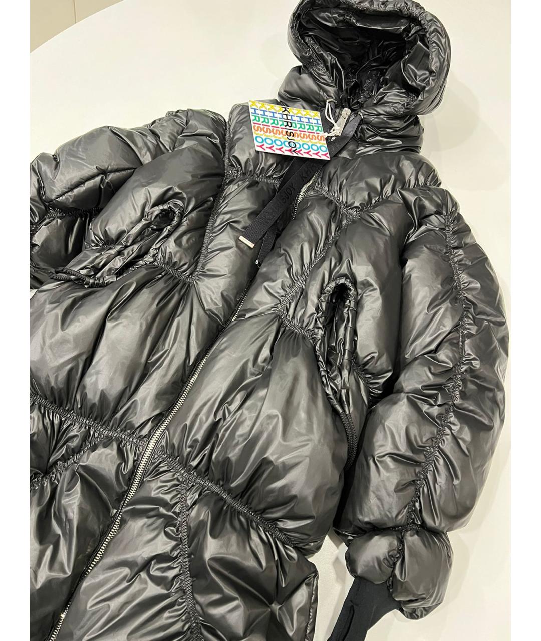 KHRISJOY Черный пуховик, фото 2