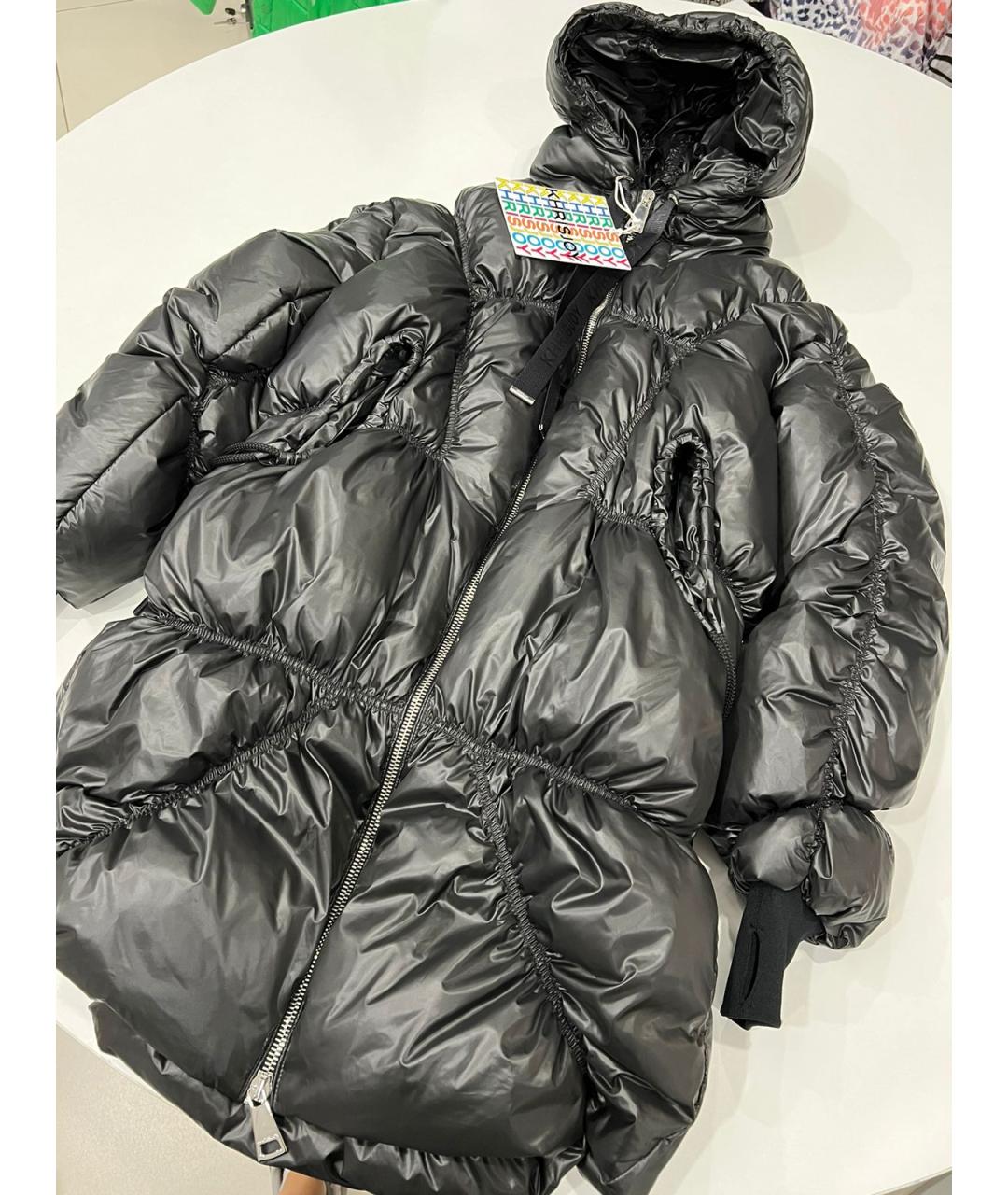 KHRISJOY Черный пуховик, фото 5