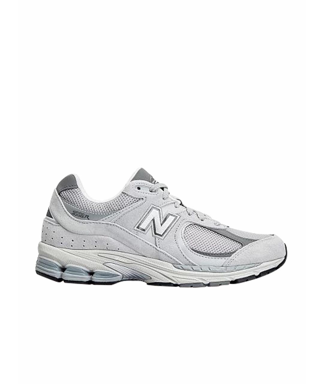 NEW BALANCE Серые замшевые низкие кроссовки / кеды, фото 1