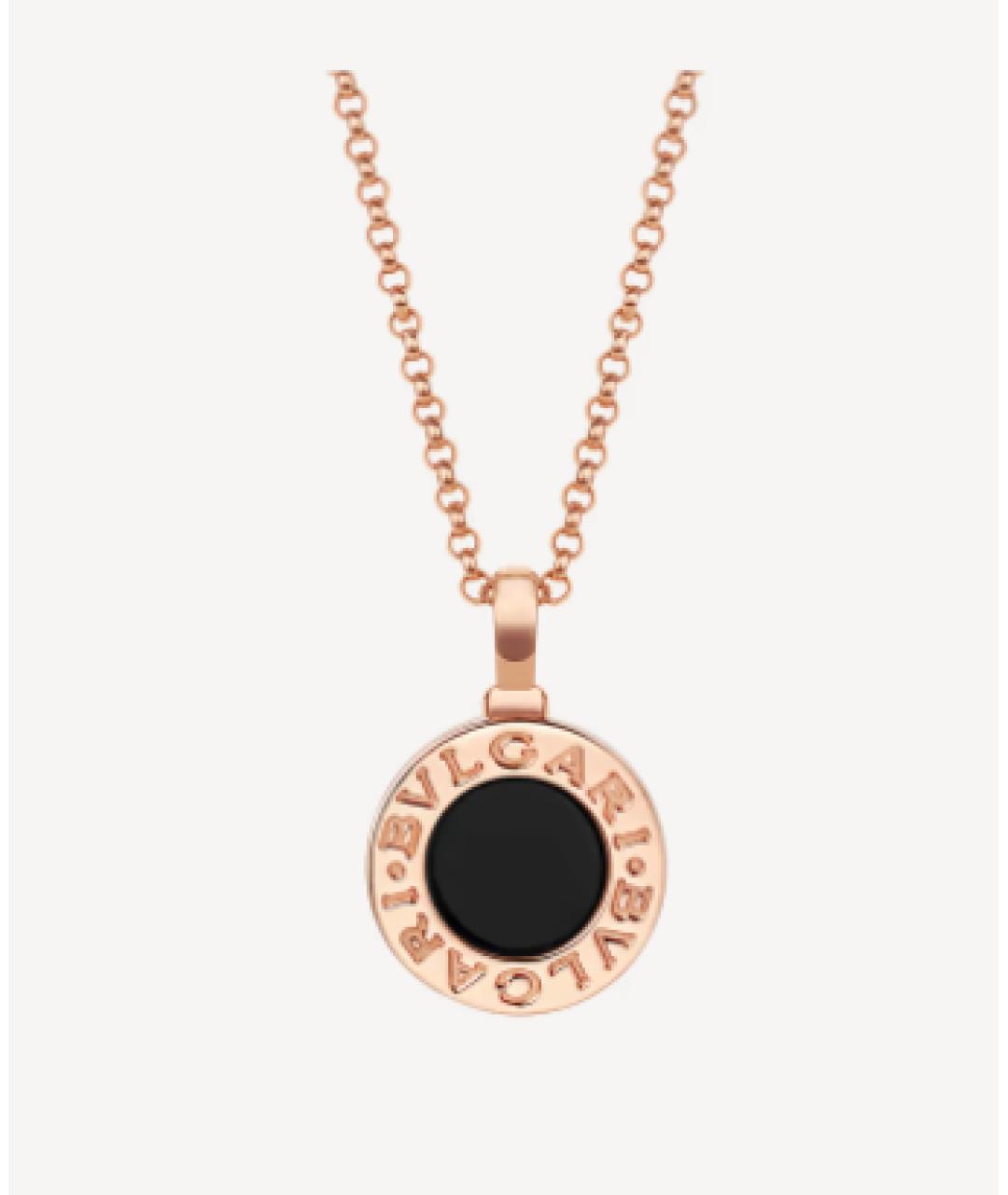 BVLGARI Золотая подвеска из розового золота, фото 7