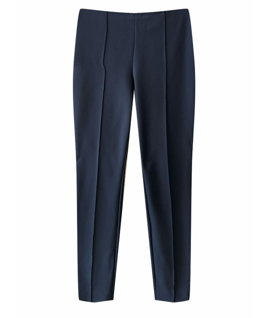 ESCADA Темно-синие полиамидовые брюки узкие, фото 1