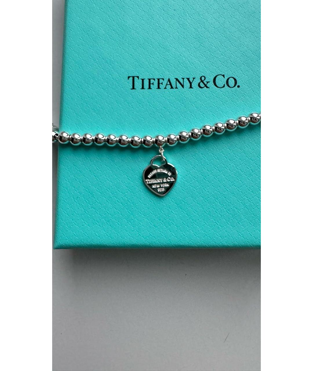 TIFFANY&CO Серебрянный серебряный браслет, фото 2