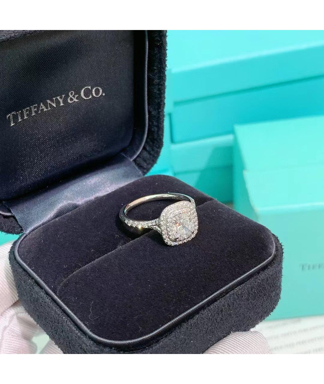 TIFFANY&CO Серебряное кольцо из белого золота, фото 5