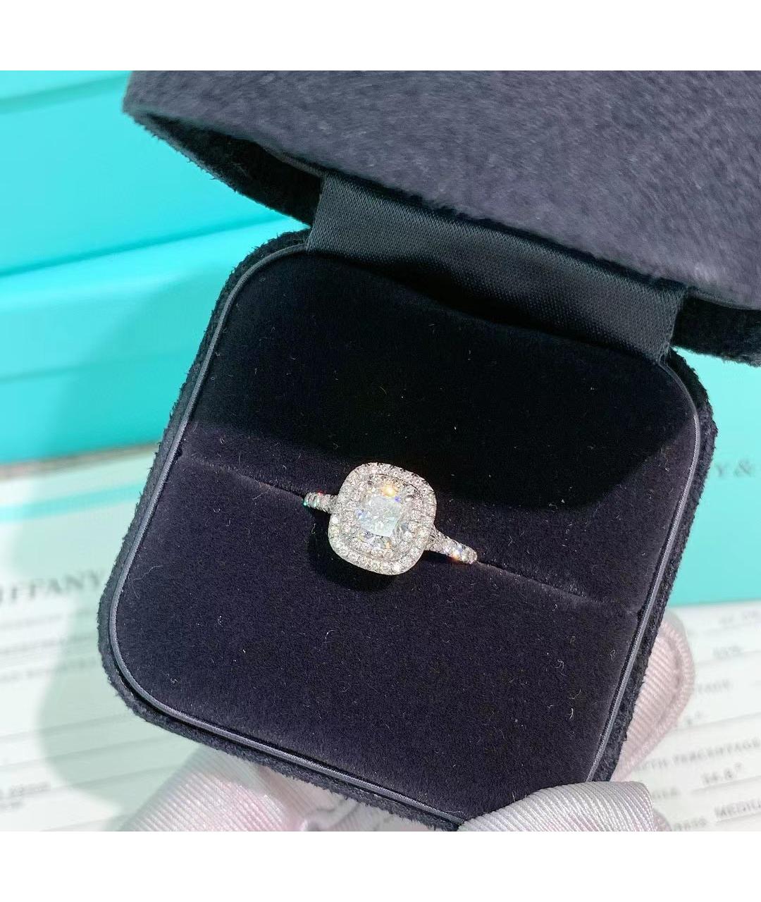 TIFFANY&CO Серебряное кольцо из белого золота, фото 7