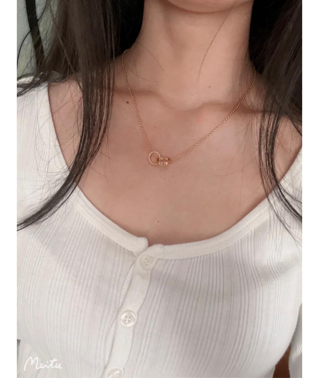 CARTIER Золотое колье из розового золота, фото 9