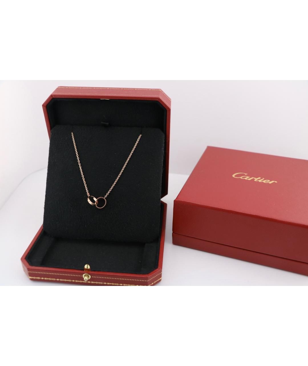 CARTIER Золотое колье из розового золота, фото 2