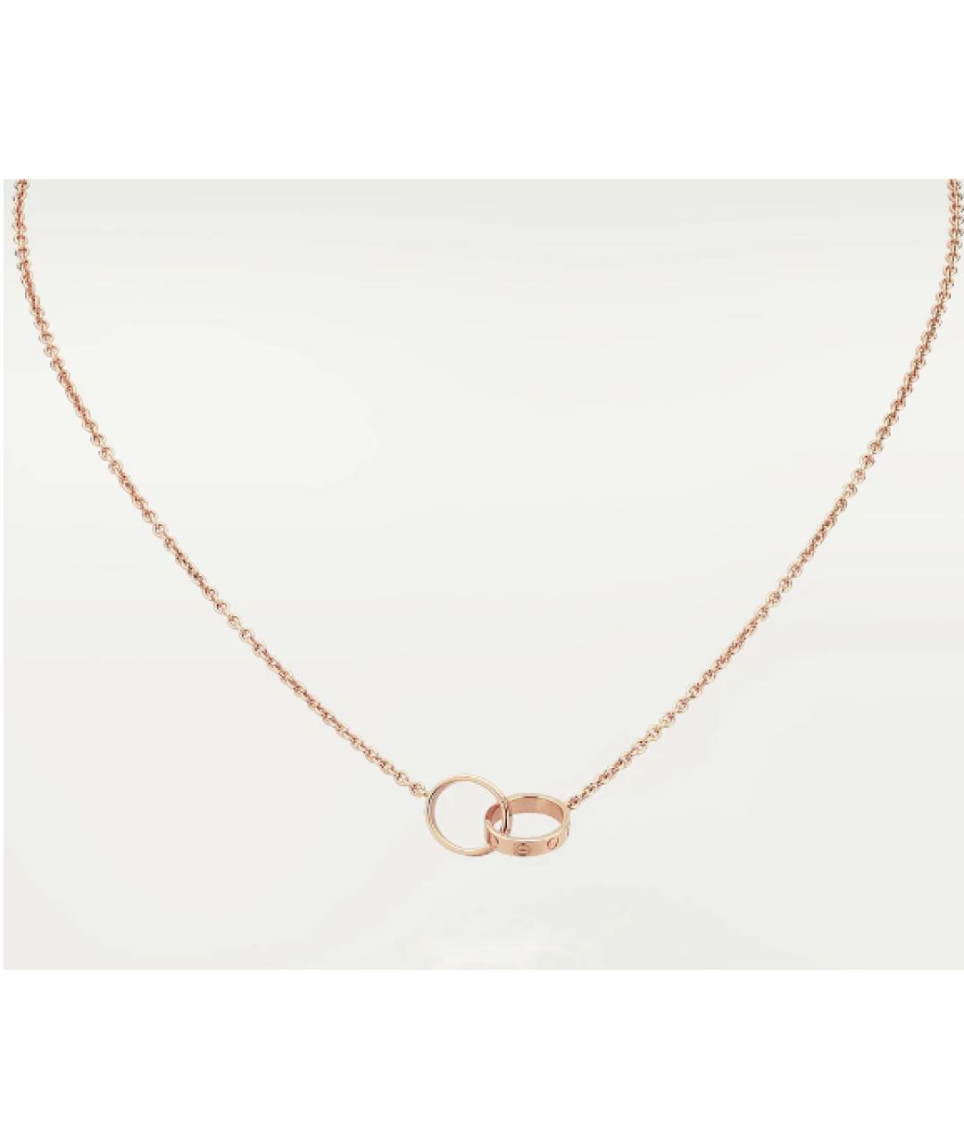 CARTIER Золотое колье из розового золота, фото 10