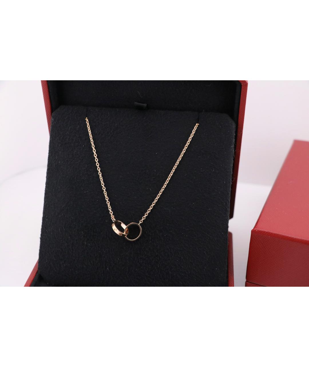 CARTIER Золотое колье из розового золота, фото 3