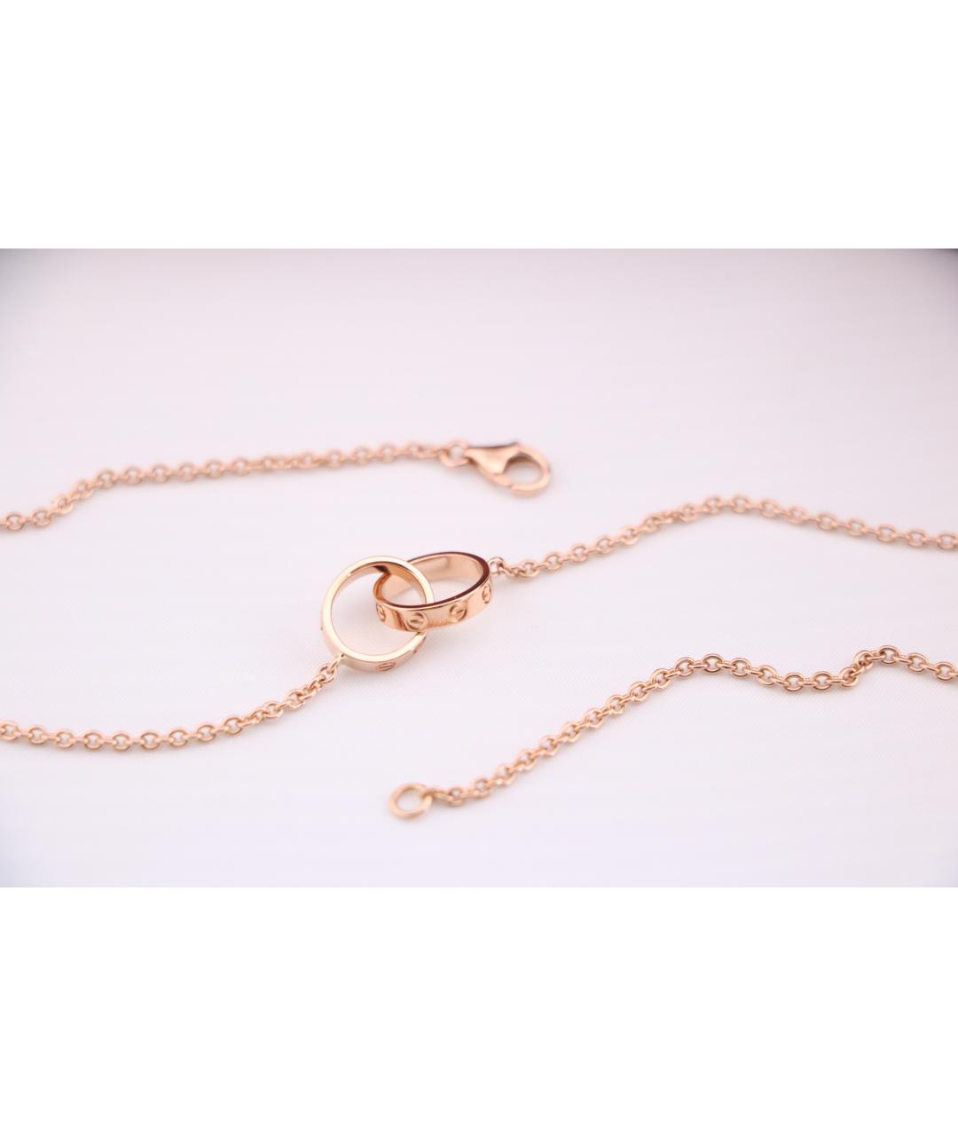 CARTIER Золотое колье из розового золота, фото 7