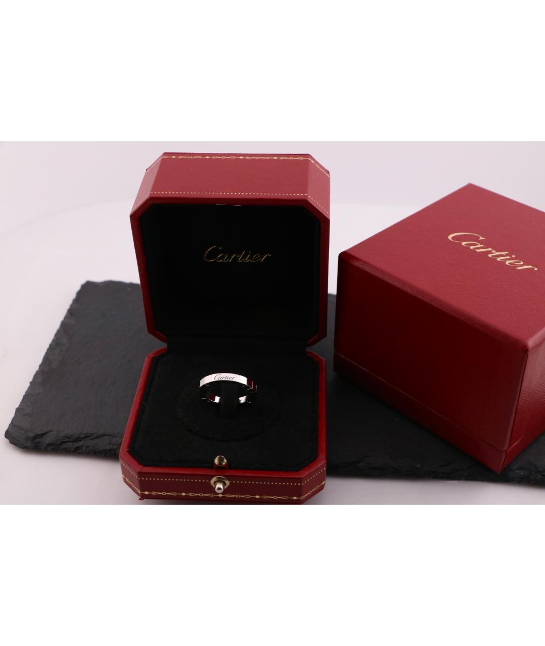 CARTIER Серебряное кольцо из белого золота, фото 2