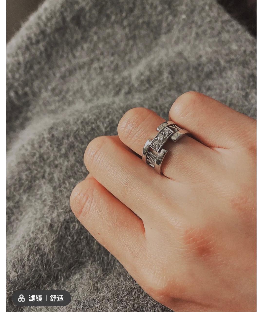 TIFFANY&CO Серебряное кольцо из белого золота, фото 8