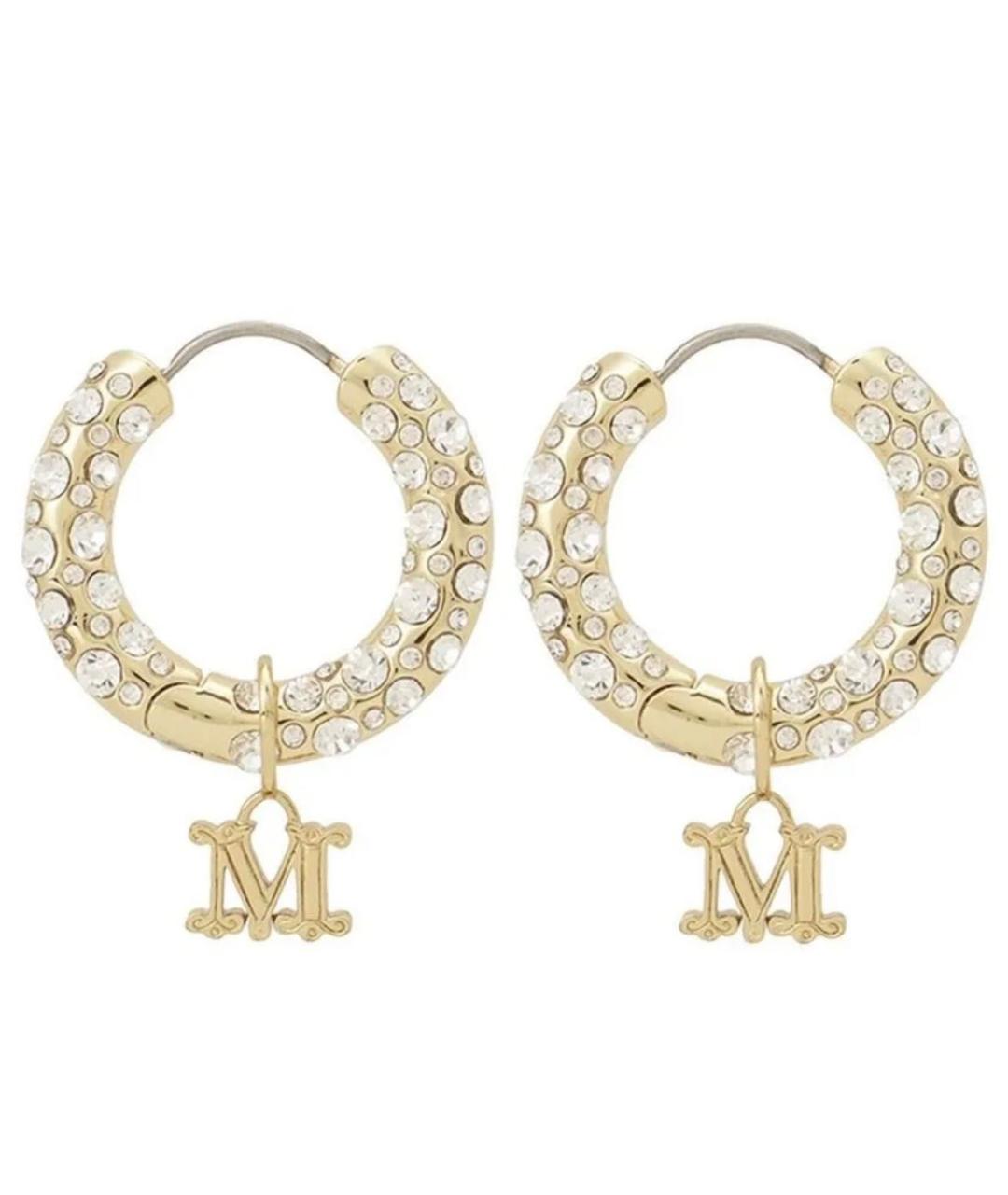 MAX MARA Золотые серьги, фото 5