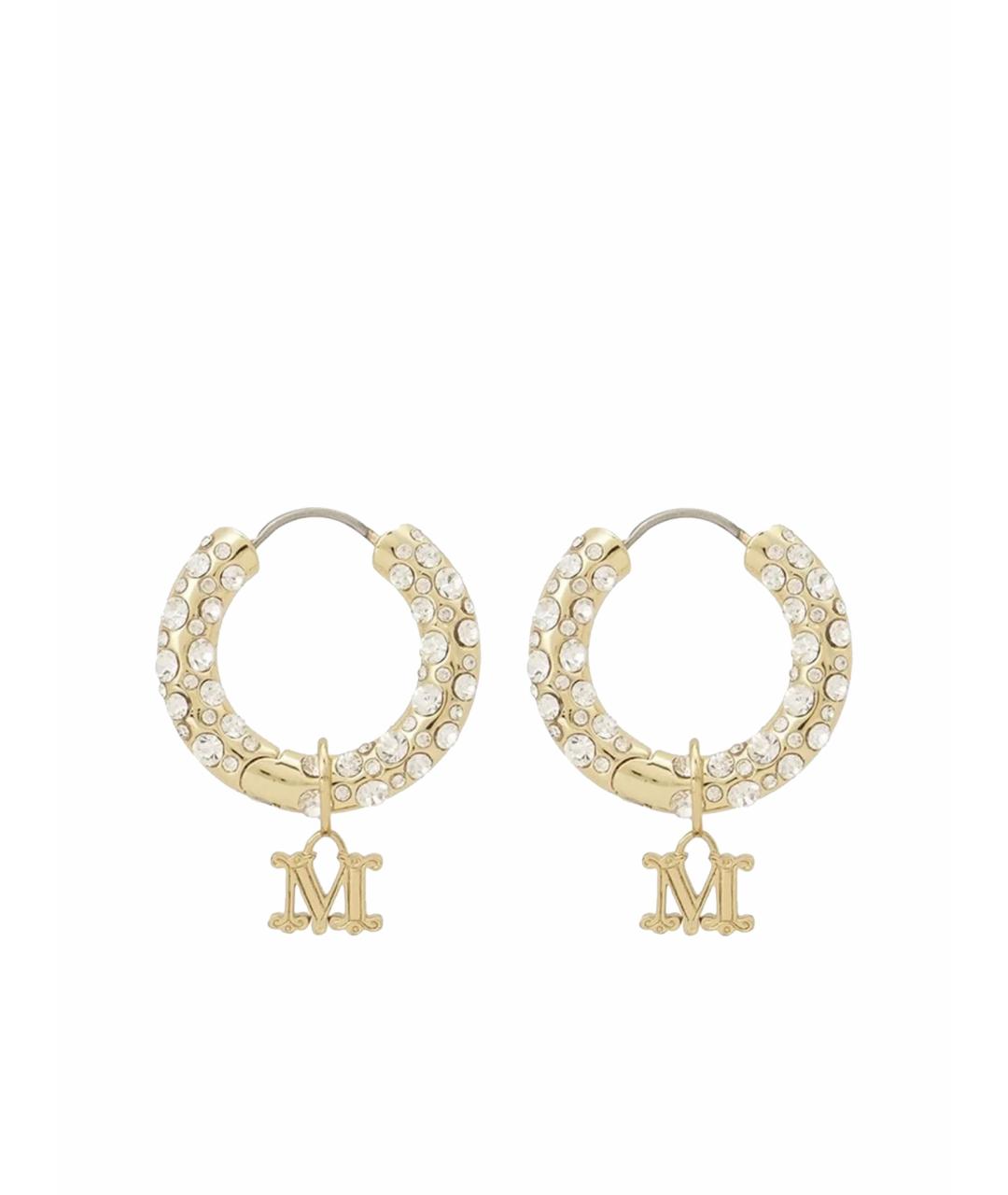 MAX MARA Золотые серьги, фото 1