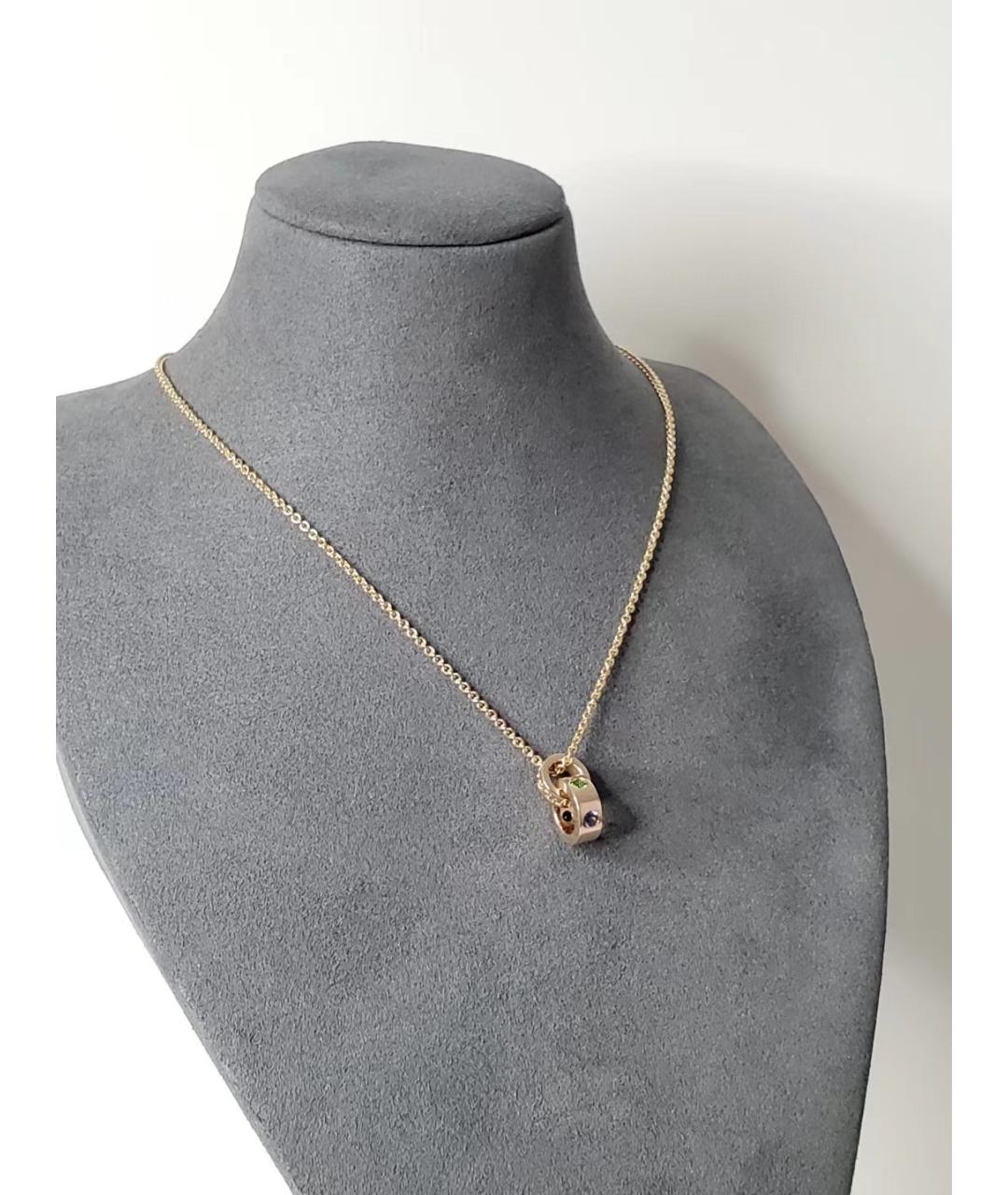 BVLGARI Золотая подвеска из розового золота, фото 2