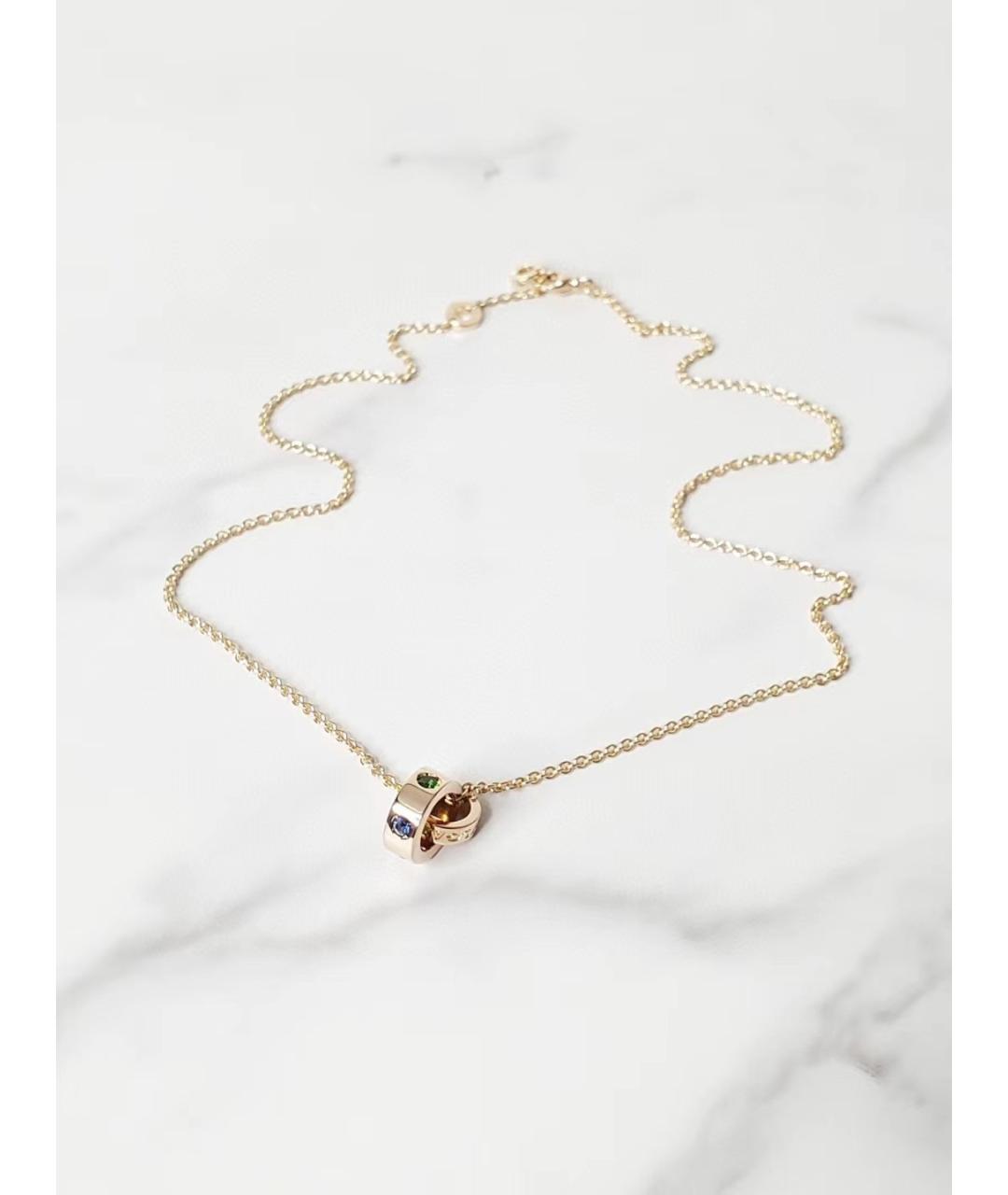 BVLGARI Золотая подвеска из розового золота, фото 3