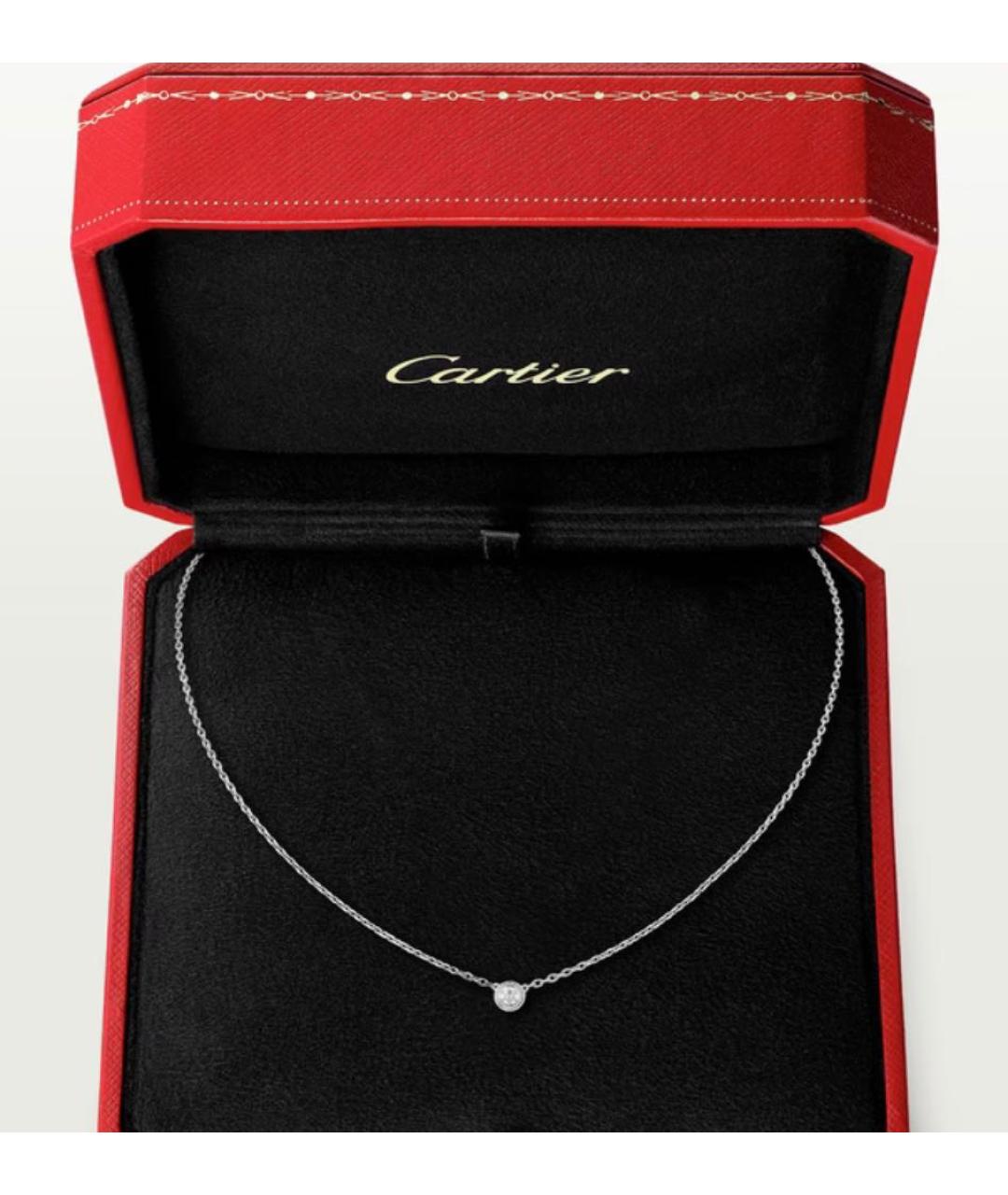 CARTIER Серебряная подвеска из белого золота, фото 2