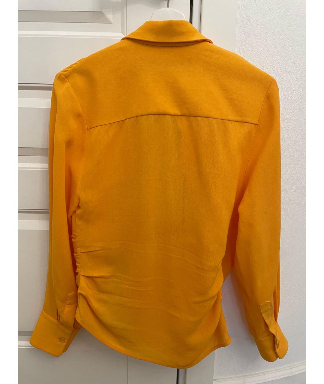 JACQUEMUS Оранжевая вискозная блузы, фото 2