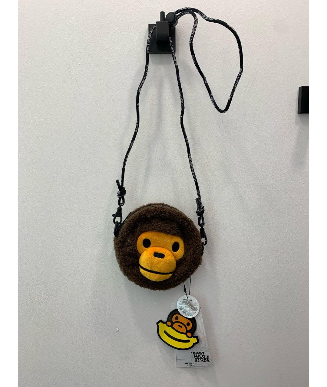 A BATHING APE Коричневая сумка через плечо, фото 2