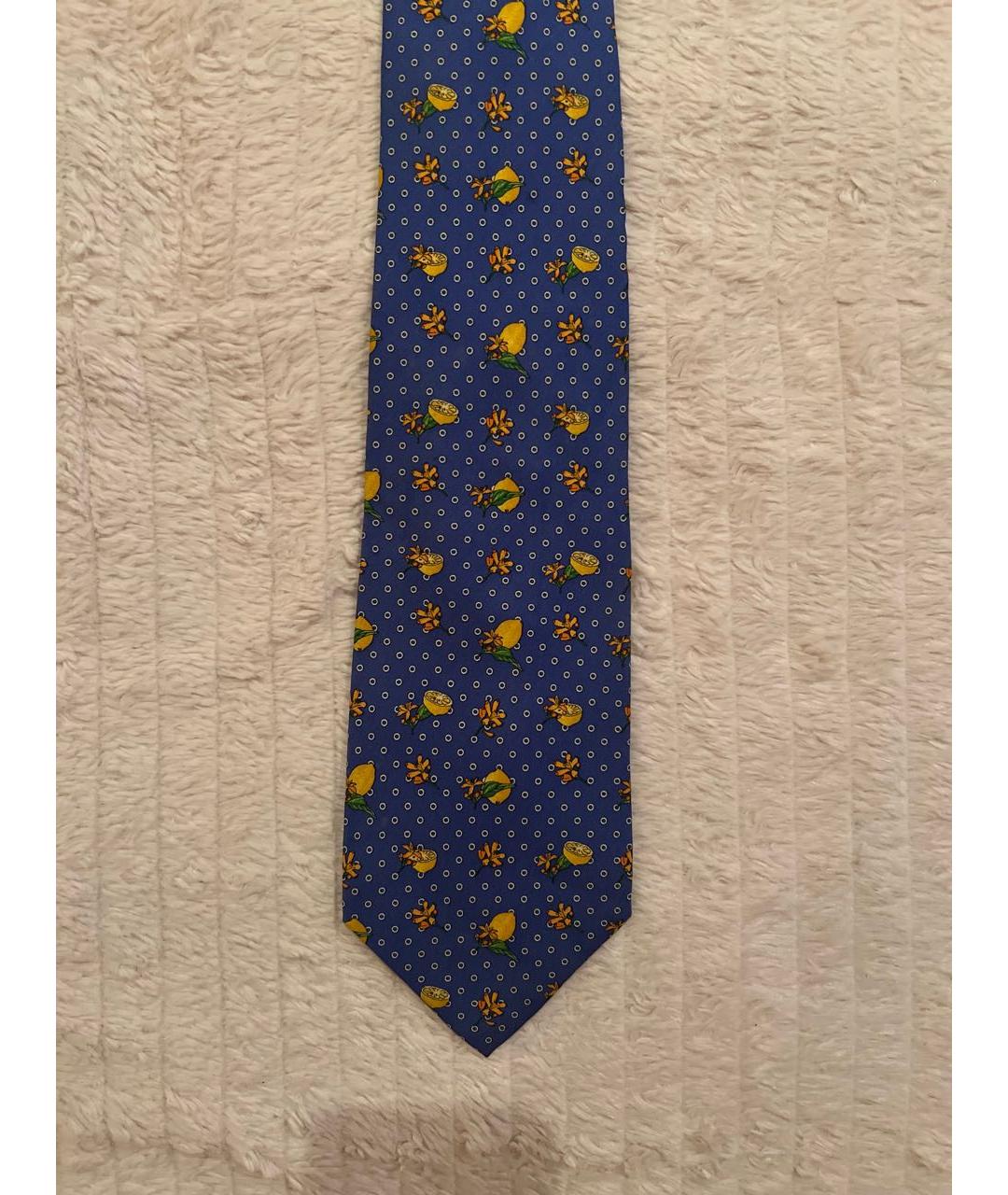 SAINT LAURENT Мульти шелковый галстук, фото 2