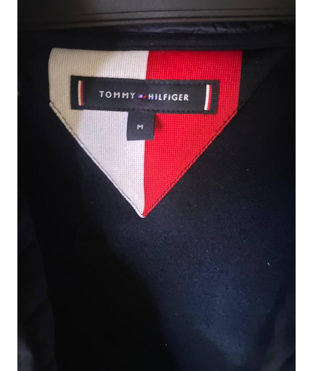 TOMMY HILFIGER Синяя хлопковая куртка, фото 7