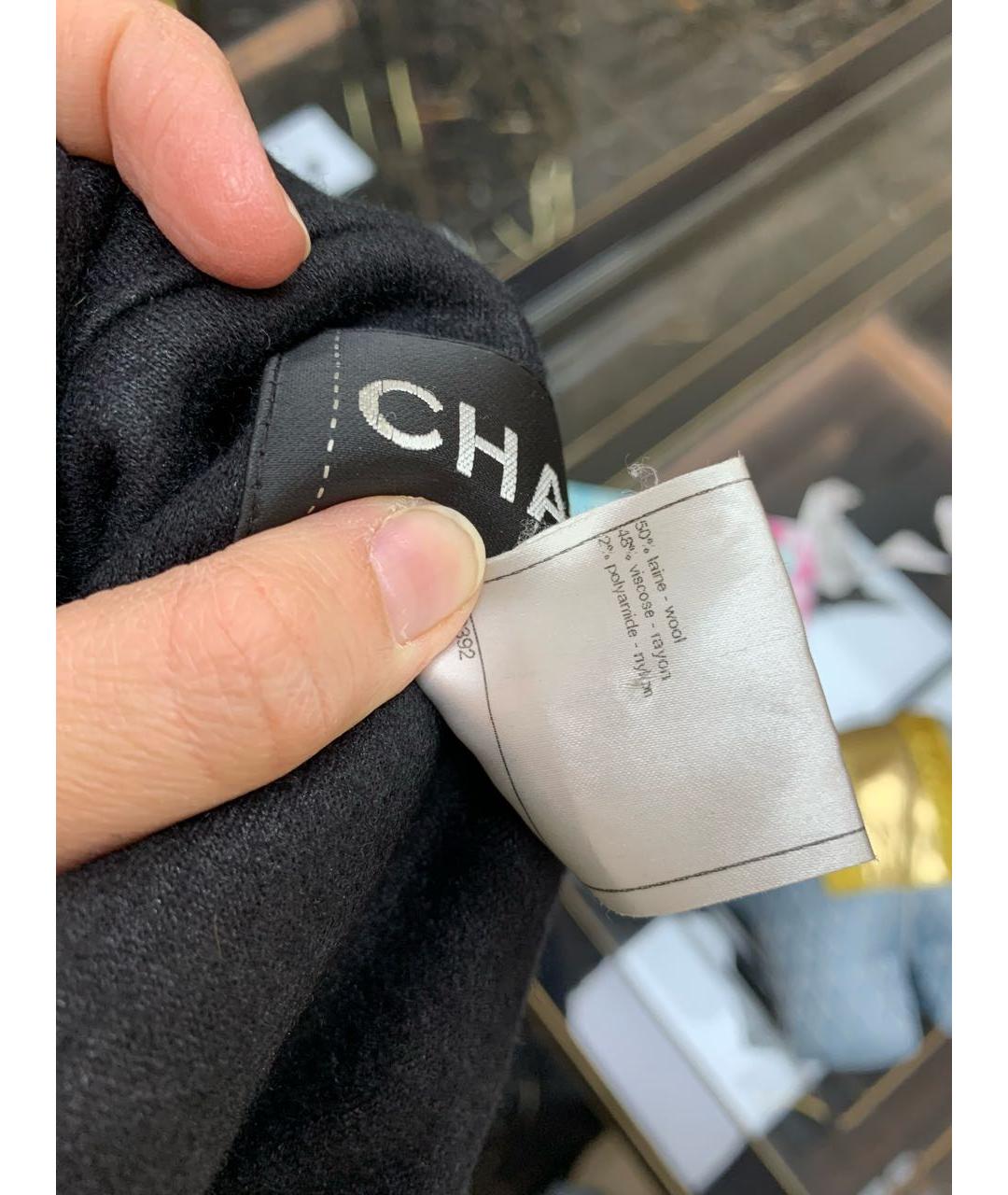 CHANEL Черный жакет/пиджак, фото 3