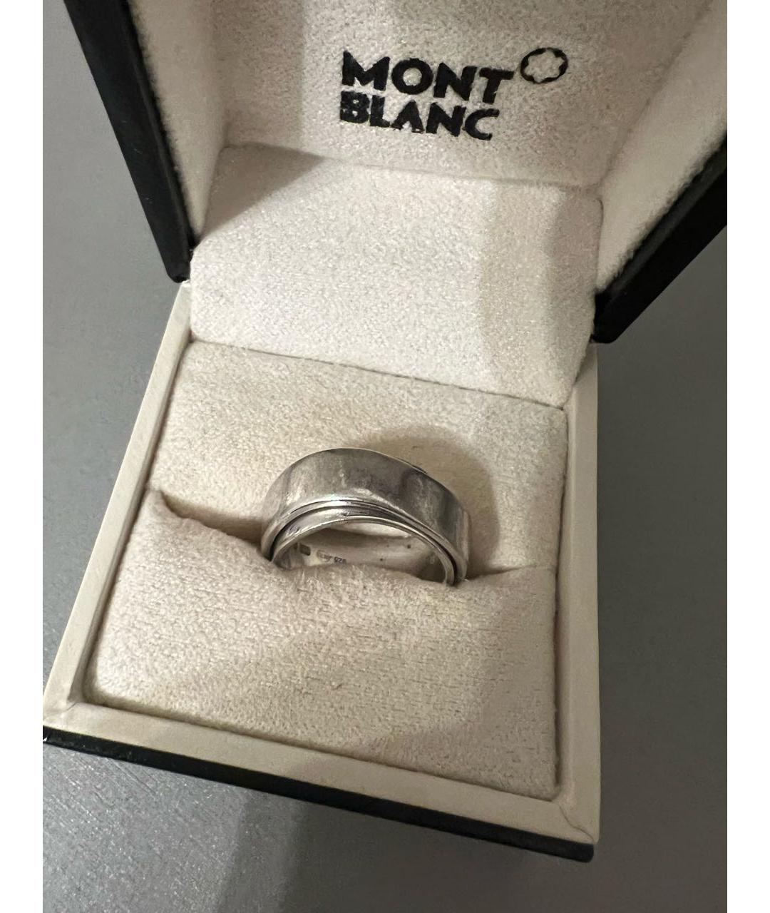 MONTBLANC Серебряное серебряное кольцо, фото 6
