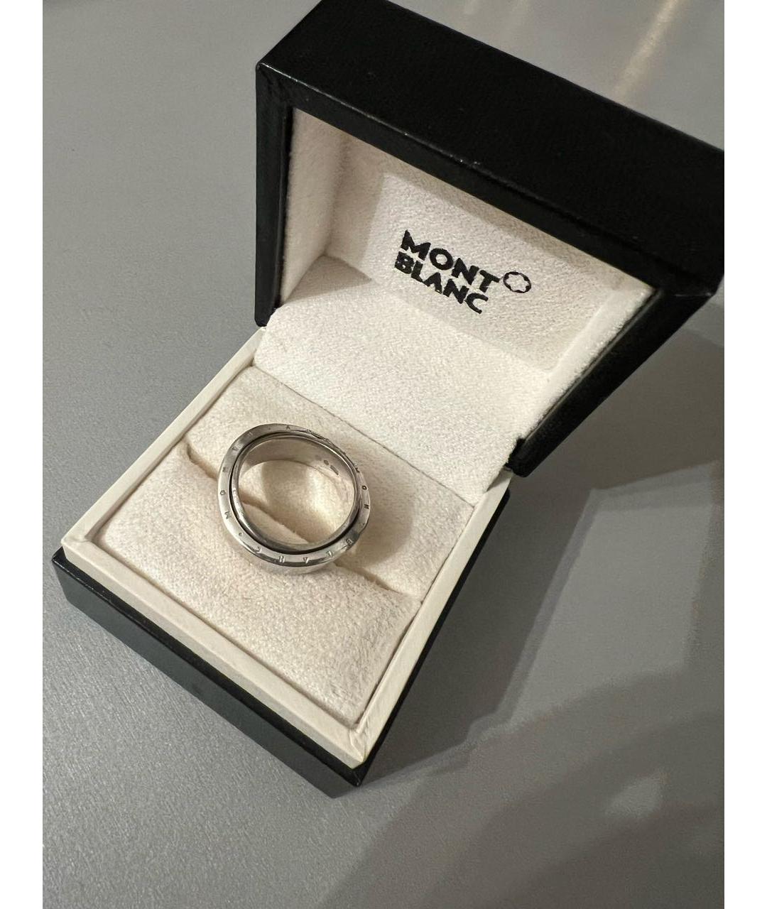 MONTBLANC Серебряное серебряное кольцо, фото 8