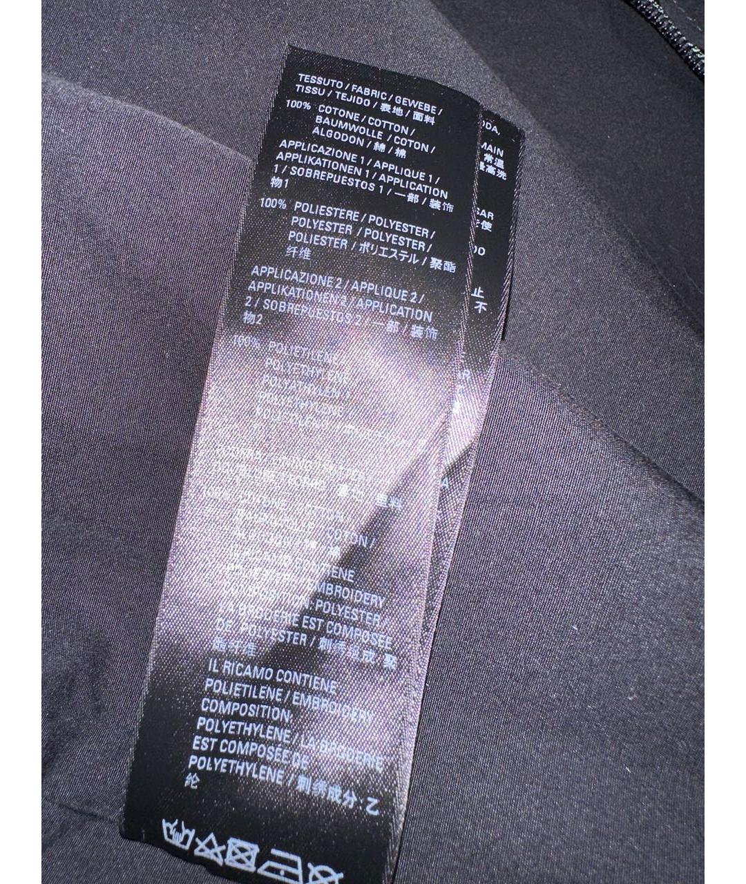 BALENCIAGA Черная полиэстеровая куртка, фото 6