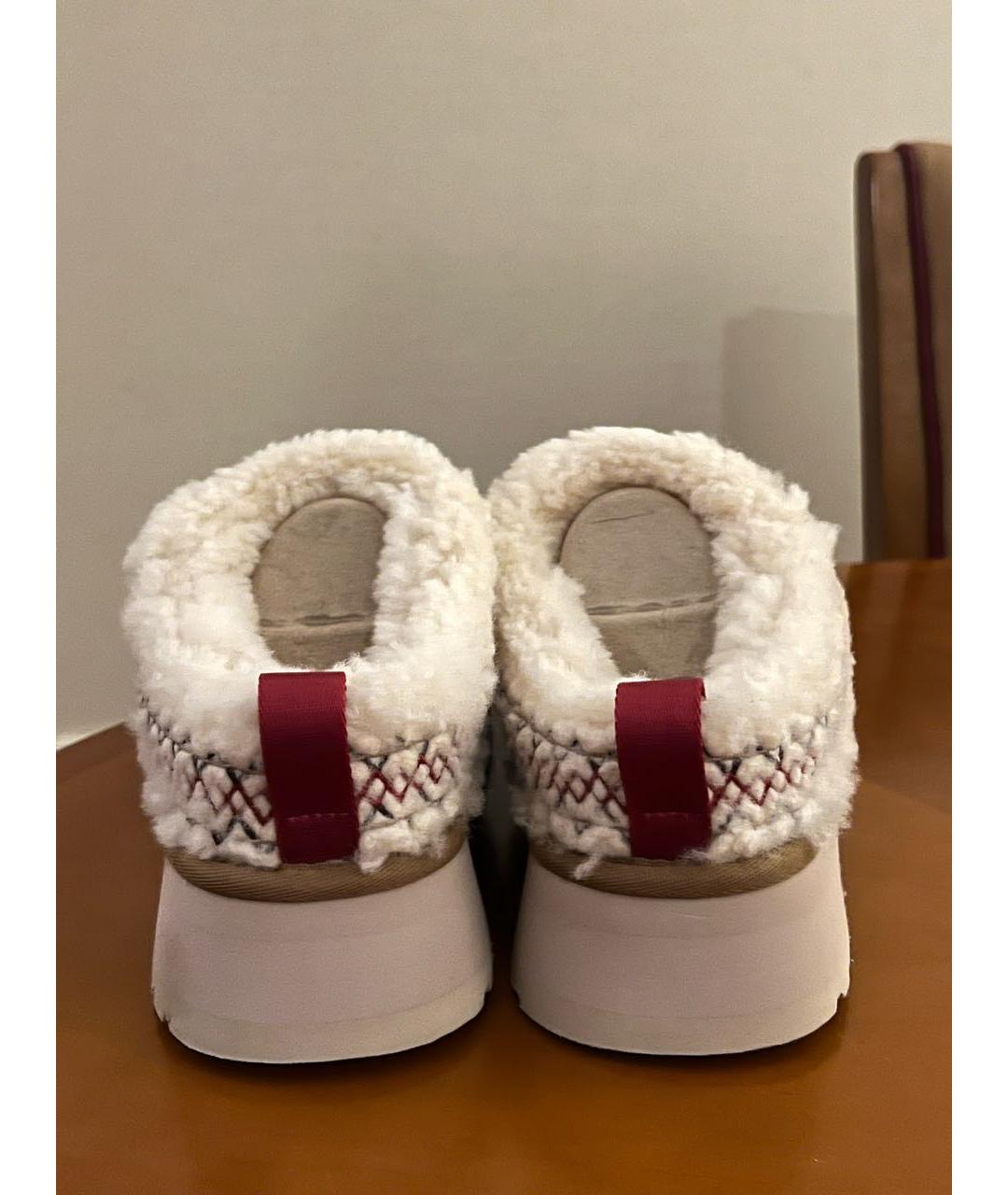 UGG AUSTRALIA Белые мюли, фото 3