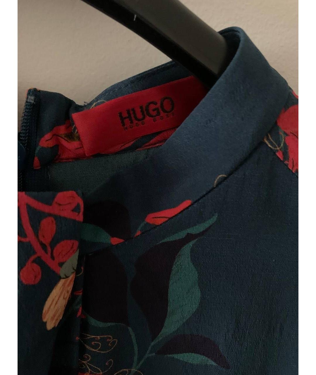 HUGO BOSS Мульти шелковая блузы, фото 3