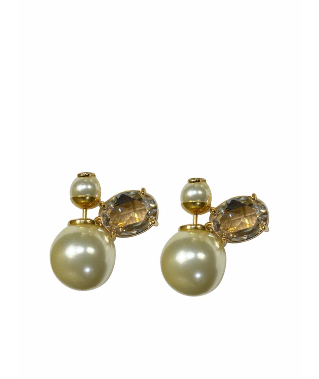 CHRISTIAN DIOR Золотые серьги, фото 1