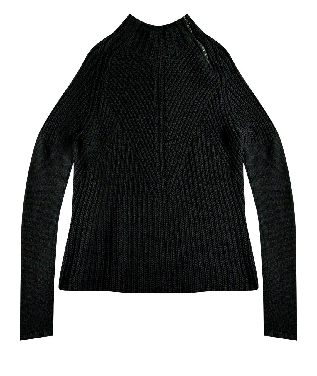 GESTUZ Антрацитовый шерстяной джемпер / свитер, фото 1
