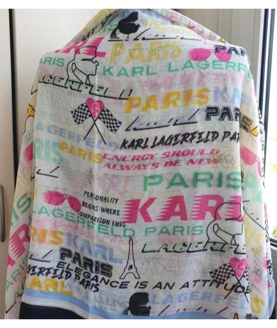 KARL LAGERFELD Мульти шарф, фото 2