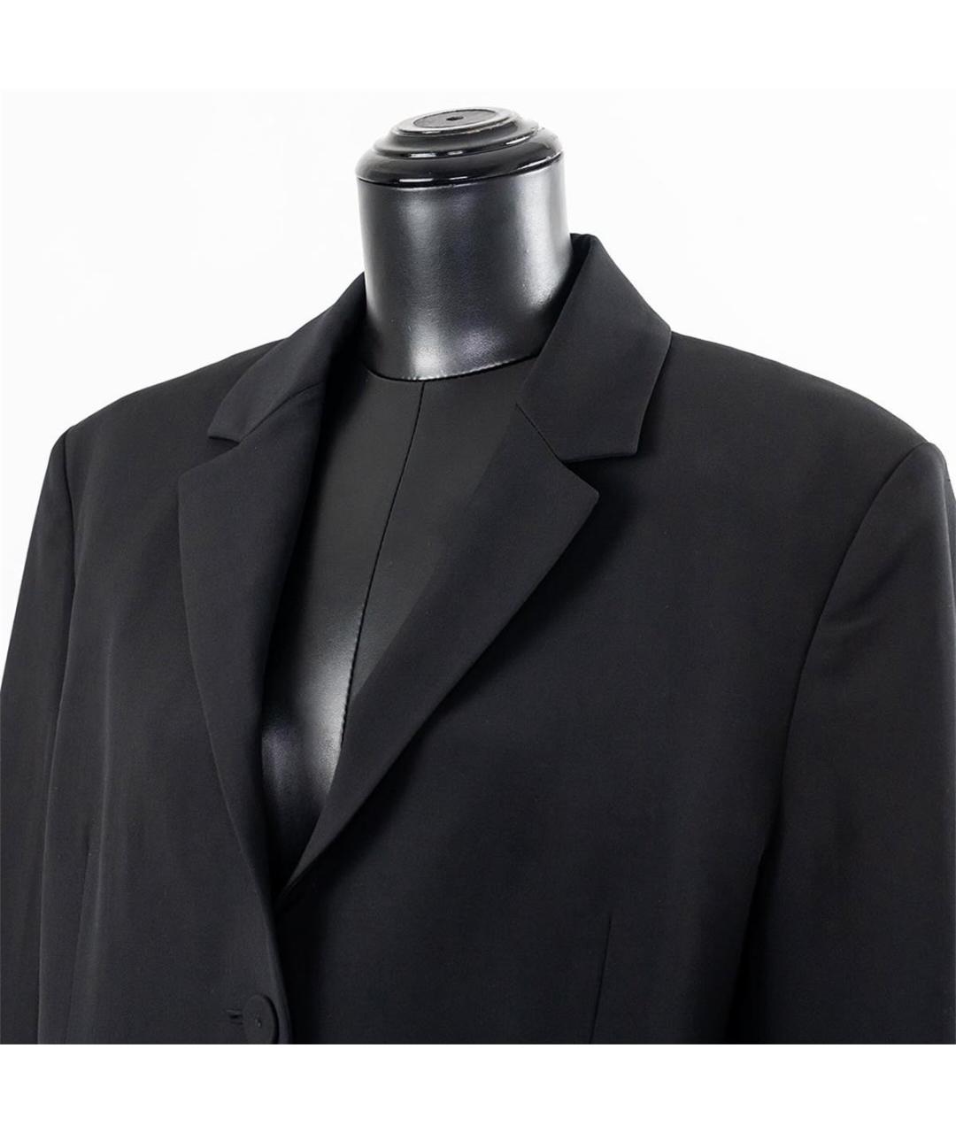 JIL SANDER Черный шерстяной жакет/пиджак, фото 2