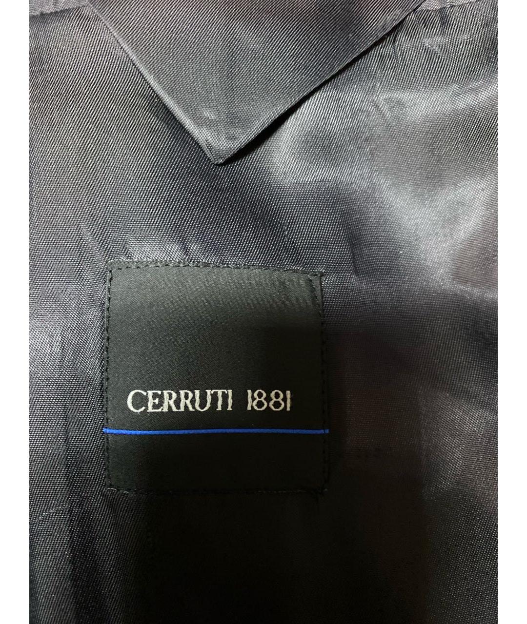 CERRUTI 1881 Серый шерстяной пиджак, фото 3