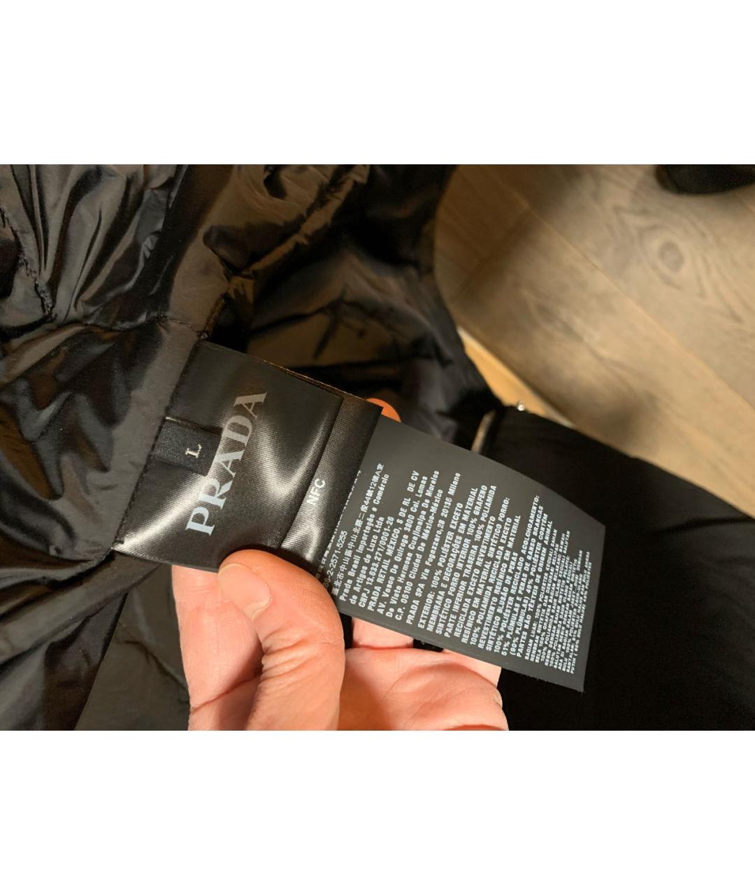 PRADA Черная куртка, фото 3