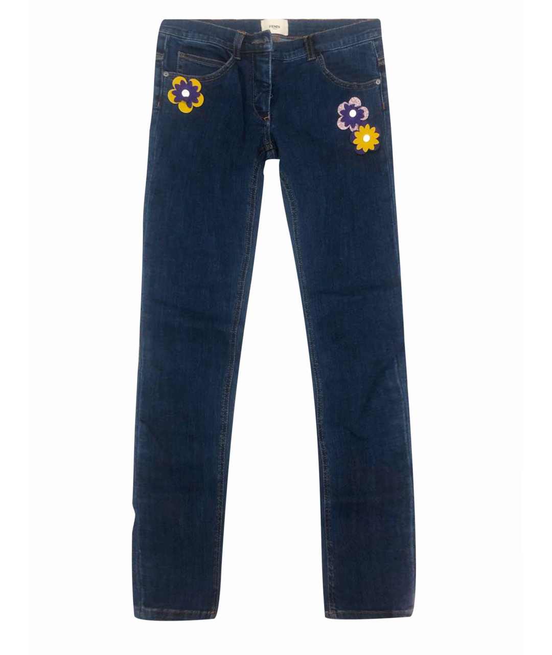 FENDI Синие деним детские джинсы, фото 1