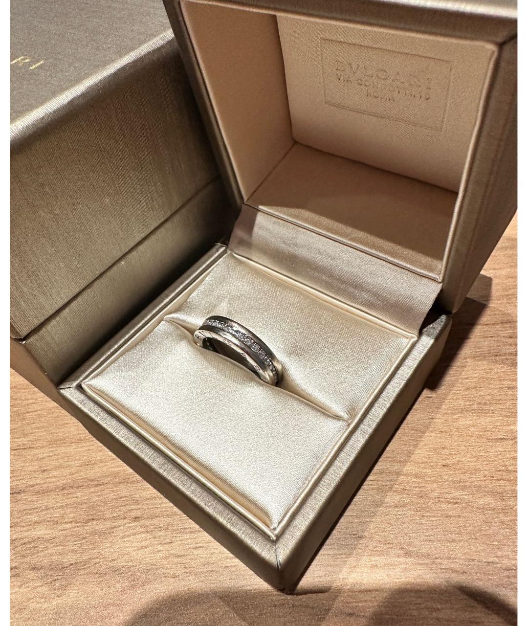 BVLGARI Серебряное кольцо из белого золота, фото 2