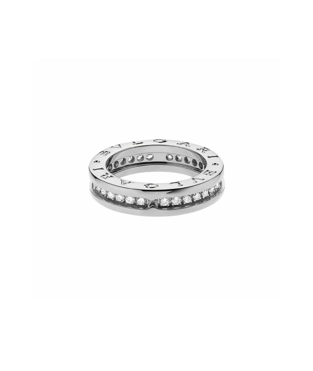 BVLGARI Серебряное кольцо из белого золота, фото 1