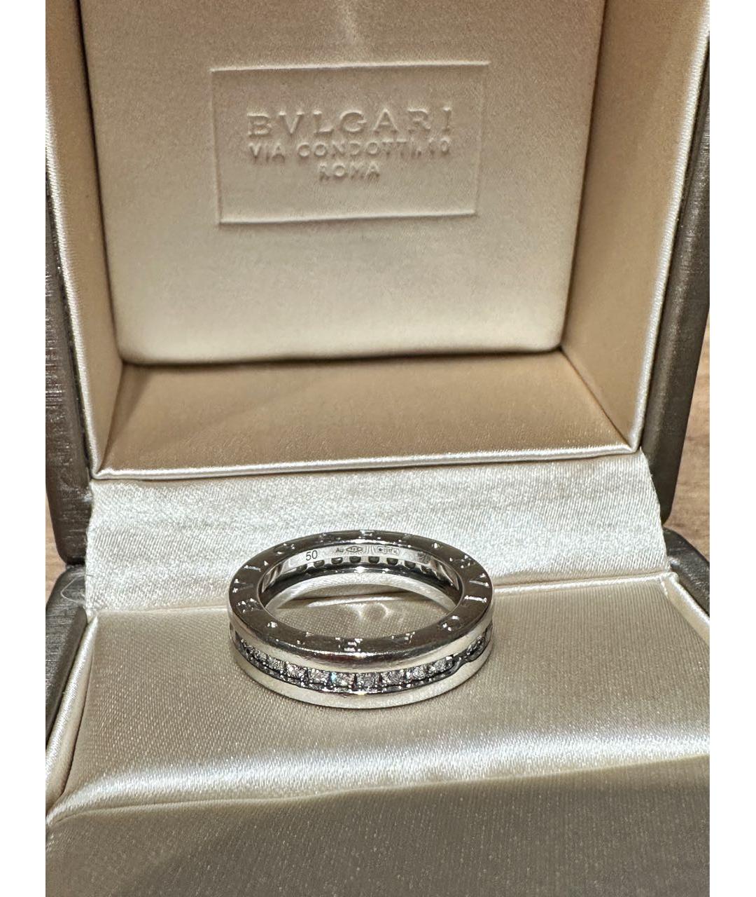 BVLGARI Серебряное кольцо из белого золота, фото 3
