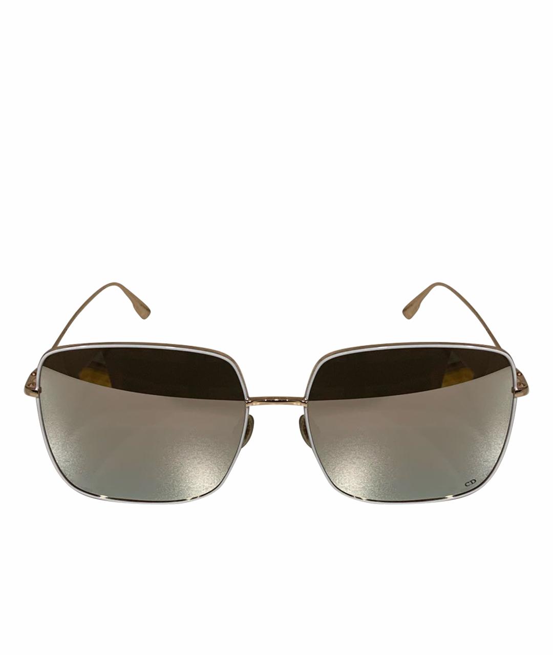 CHRISTIAN DIOR PRE-OWNED Металлические солнцезащитные очки, фото 1