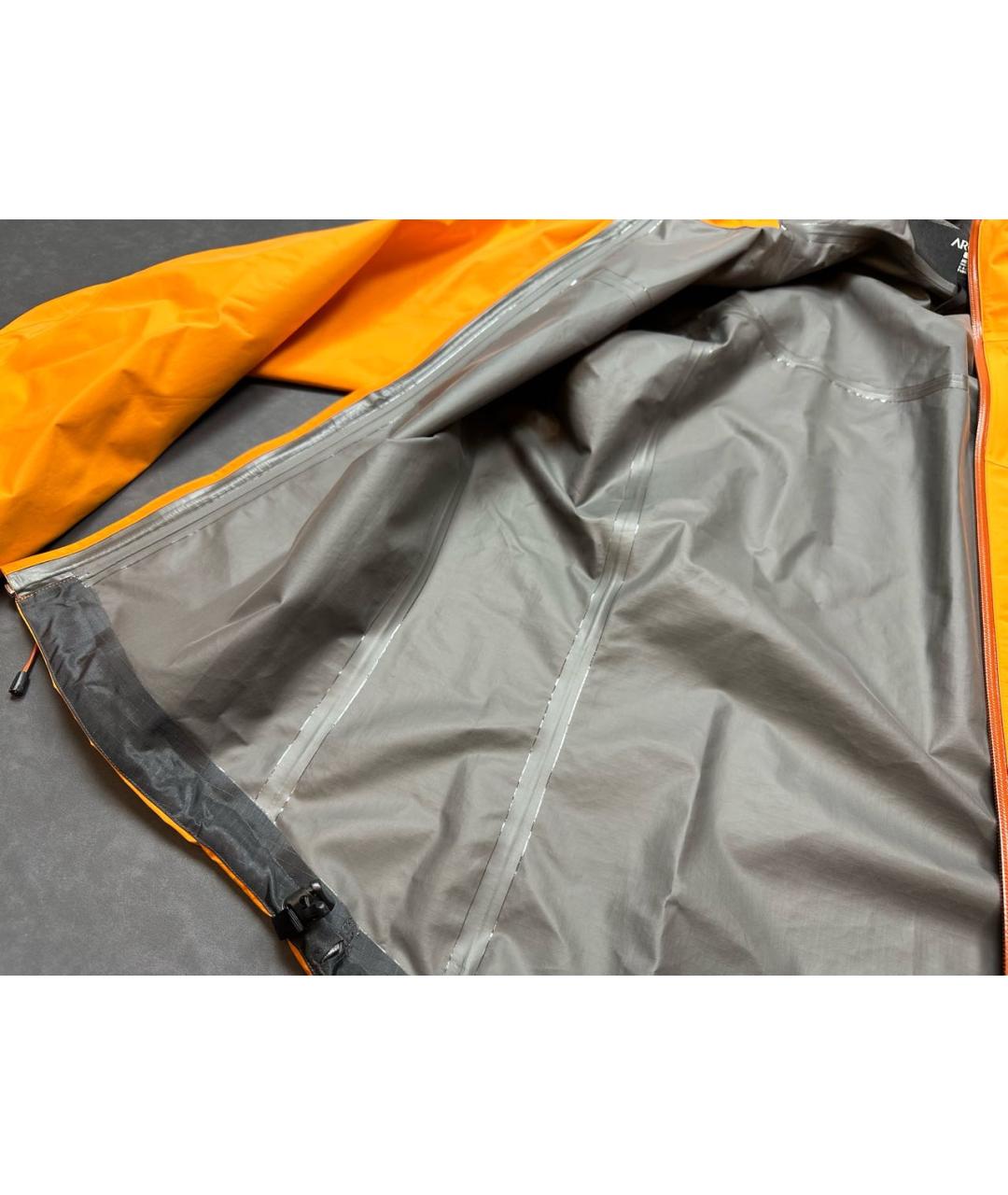 ARC'TERYX Оранжевая полиамидовая куртка, фото 7