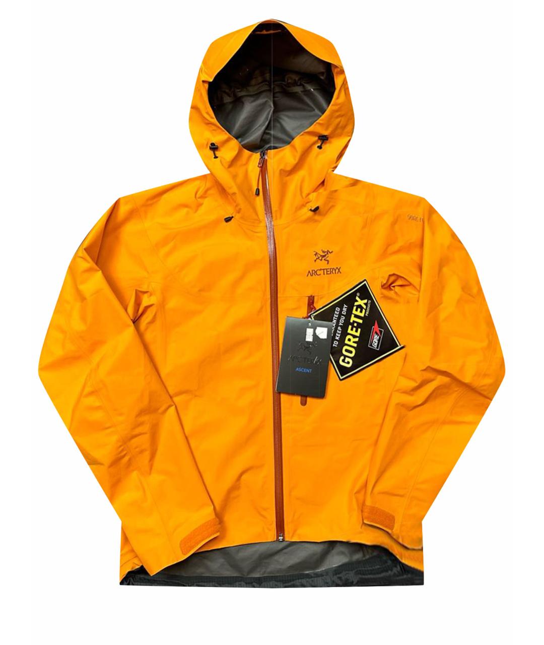ARC'TERYX Оранжевая полиамидовая куртка, фото 1