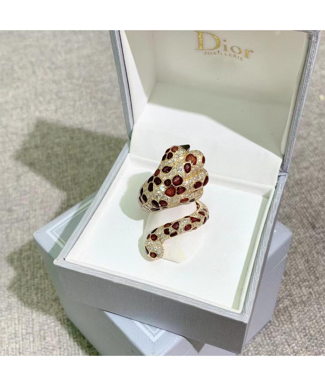 CHRISTIAN DIOR Золотое кольцо из розового золота, фото 8