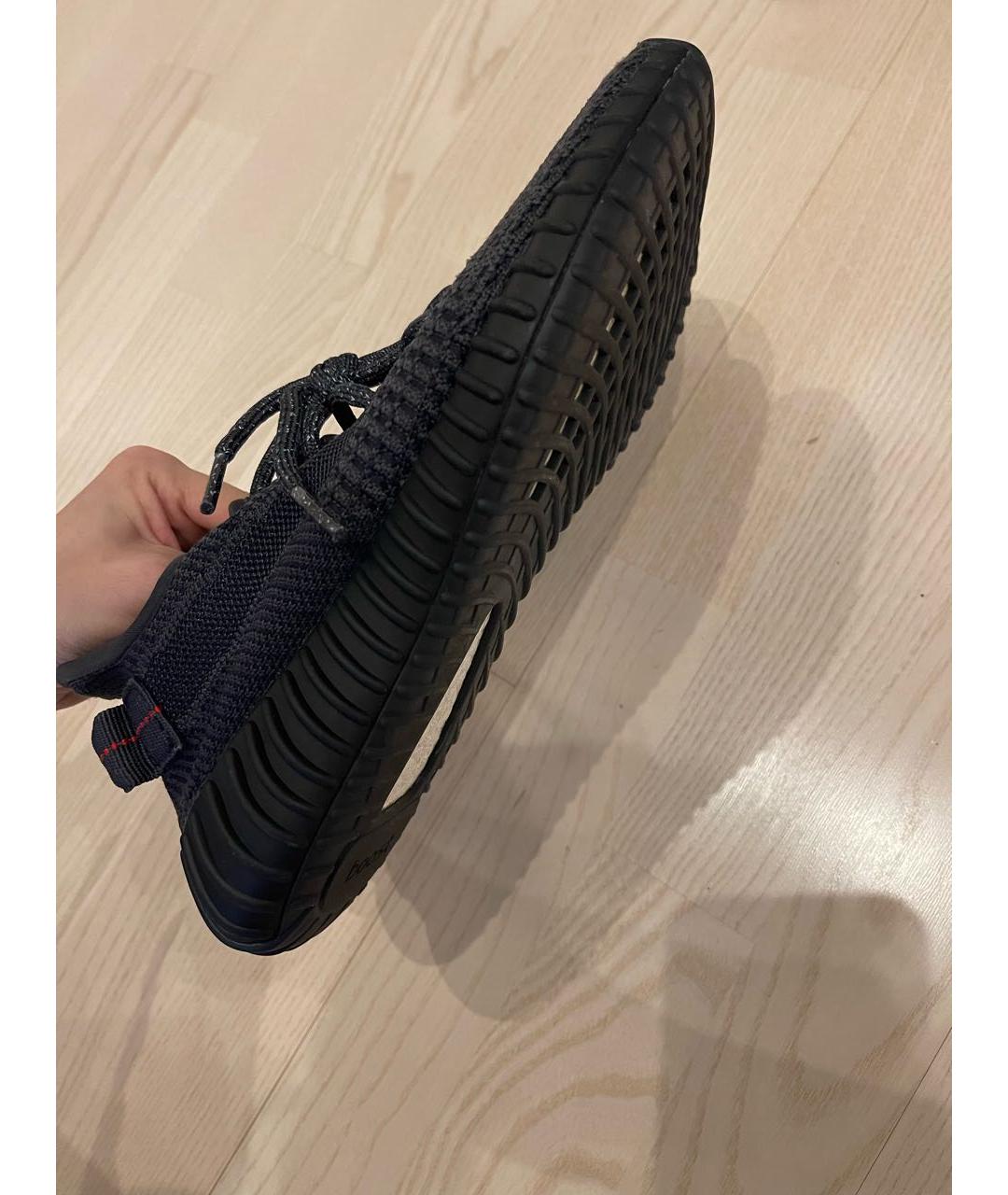 ADIDAS YEEZY Черные текстильные кроссовки, фото 2