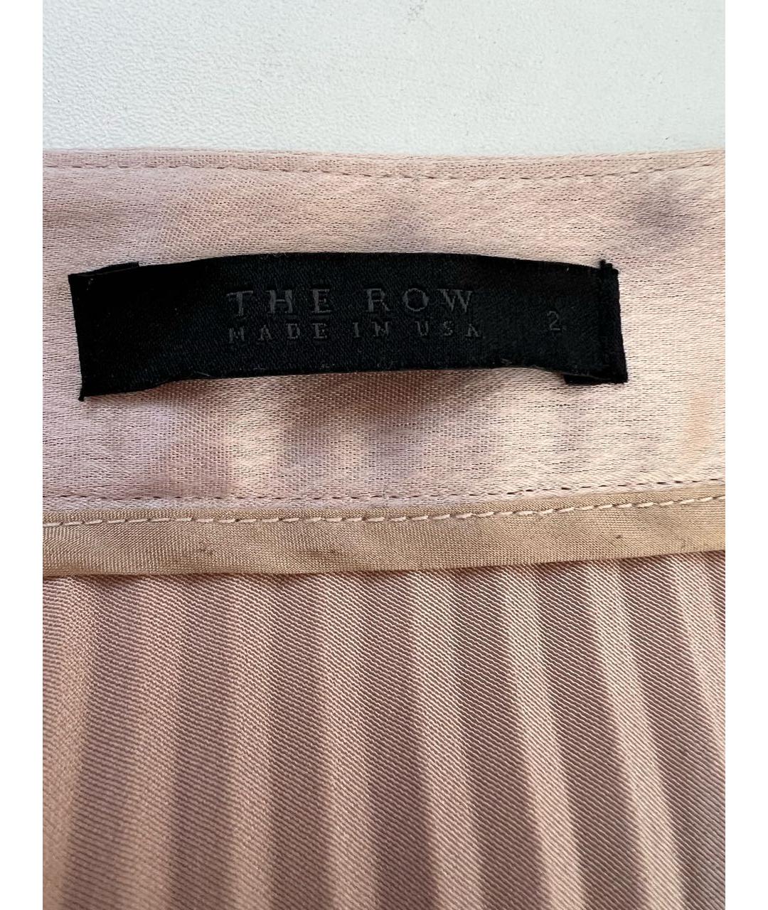 THE ROW Розовая юбка миди, фото 2