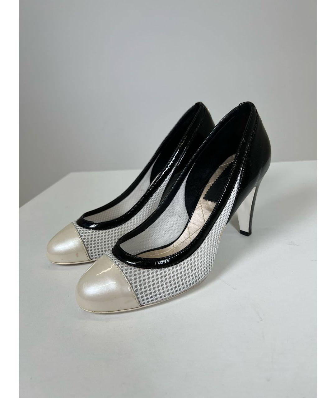 CHANEL PRE-OWNED Белые туфли, фото 4
