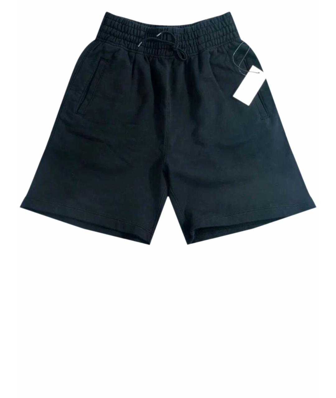 AGOLDE Черные хлопковые шорты, фото 1