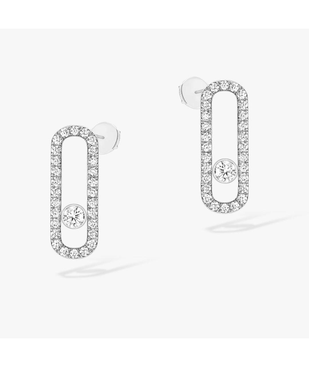 MESSIKA Золотые серьги из белого золота, фото 4